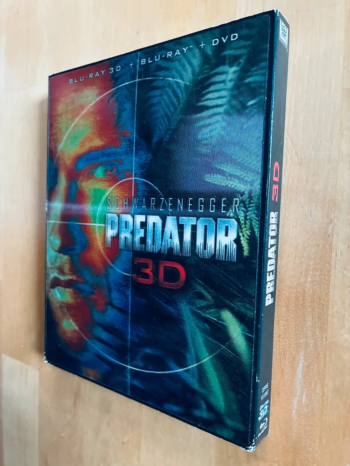 Blu-ray 3D Blu-ray DVD Predator Arnold Schwarzenegger-cadeauset. – photo 4